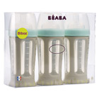 Lot de 3 biberons Silicone Biboz 210ML