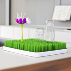 Stem Fleur Egouttoir verte et prune