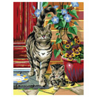 Peinture aux N° Duo - Chatons