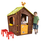 Magic play house + 2 tabourets