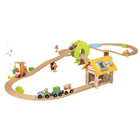 Circuit train écolo en bois