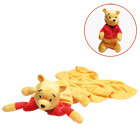 Winnie 3 en 1 : peluche, coussin, plaid