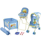 Lit + Chaise + Poussette Winnie