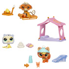 3 Petshop avec accessoires : Journée à la neige
