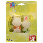 Lot de deux figurines lunimescentes