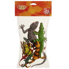 8 figurines reptiles