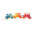 Train cubes géant color