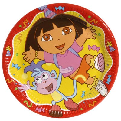 10 assiettes Dora