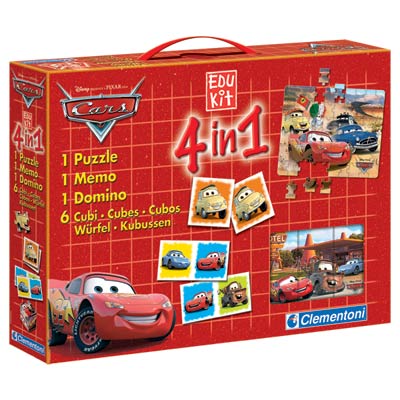 Edukit 4 en 1 Cars