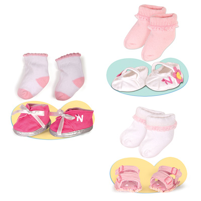 Nenuco les chaussures et chaussettes
