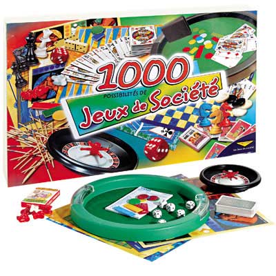 Coffret de 1000 jeux