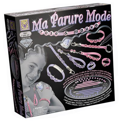 Ma parure mode rose et mauve