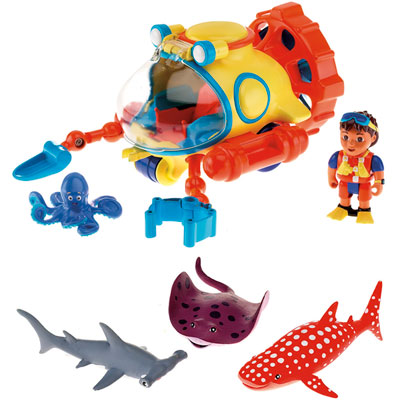 Lot sous-marin + figurine Diego