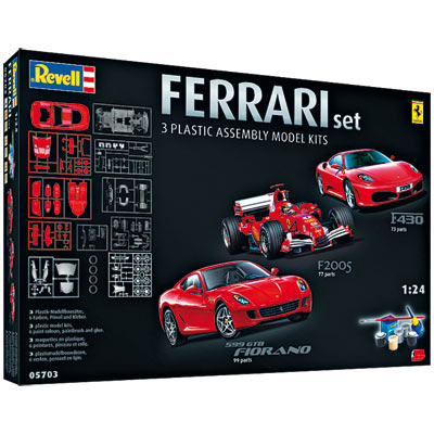 Coffret cadeau 3 Ferrari