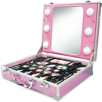 Valisette maquillage lumineuse