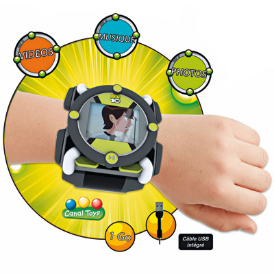 Montre MP4 Ben 10