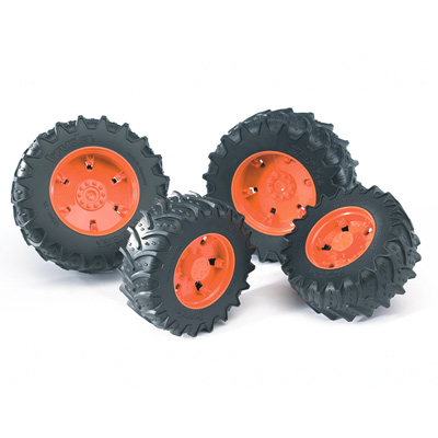 Roues jantes oranges pour tracteurs série 3000