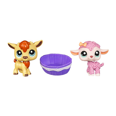 Petshop Duo Mouton et Chèvre