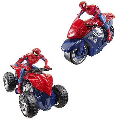 Véhicule Spiderman Zoom N Go