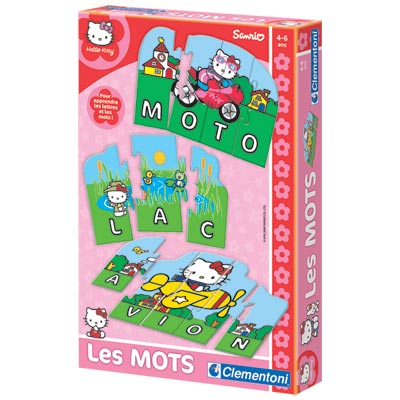 Les mots avec Hello Kitty