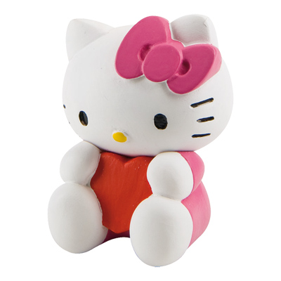 Figurine Hello-Kitty St Valentin