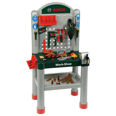Etabli Work-Shop Bosh avec perceuse et accessoires