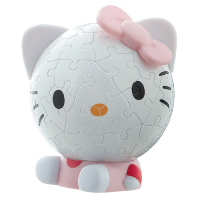 Puzzleball Big face Hello Kitty