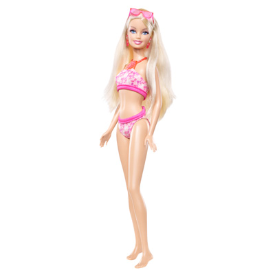 Barbie plage rose