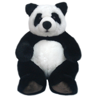 Panda en peluche