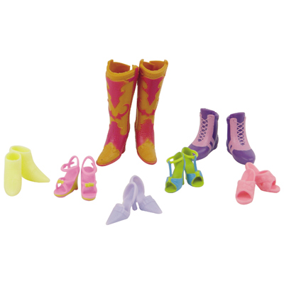 Chaussures pour poupée mannequin