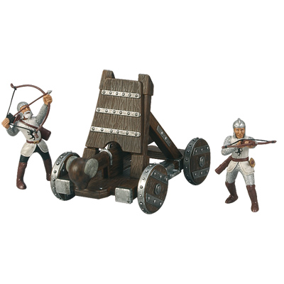 Arme d'assaut + 2 figurines