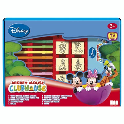 Coffret 7 tampons Mickey Mouse