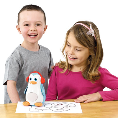 Le pingouin artiste