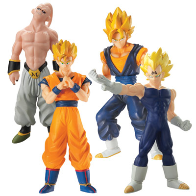 Pack de 4 figurine Hyper Collection Dragon Ball Z