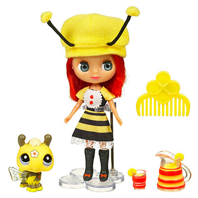 Petshop et Blythe Miel et Citron