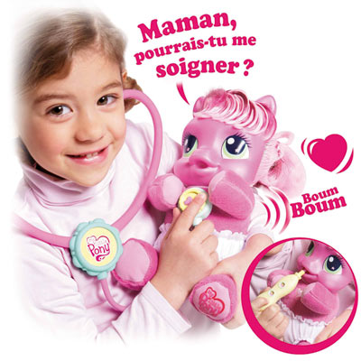Peluche Cheerilee est malade