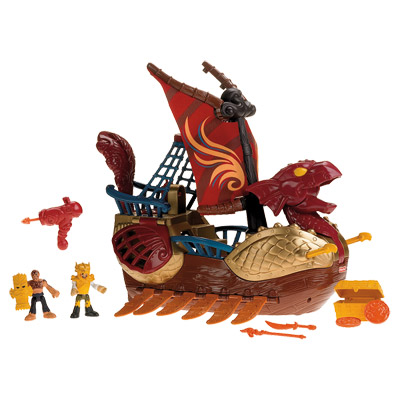 Bateau Dragon Imaginext