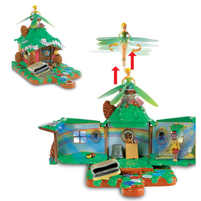 Maison des fées + Fée Clochette volante
