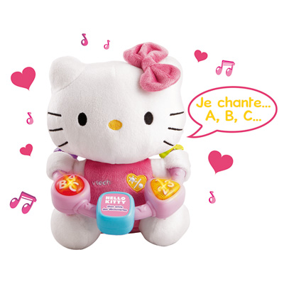 Peluche Hello Kitty Mon amie des découvertes