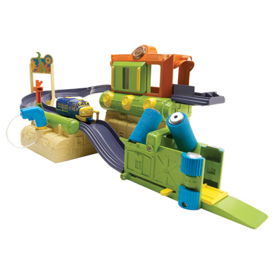 Chuggington - Kit atelier avec poste de lavage