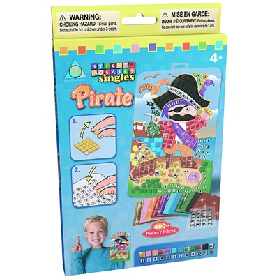 Minis Mosaïques autocollantes Pirate