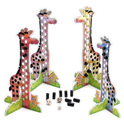 Haut-bas la girafe