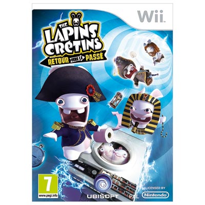 Jeu WII Les Lapins Crétins Le Retour vers le passé
