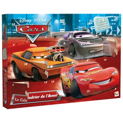 Calendrier de l'avent Cars