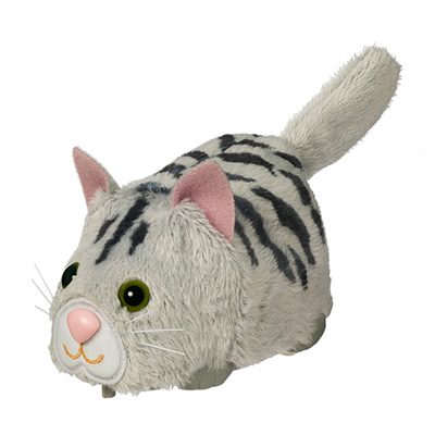 Furry Frenzies Chatte Grise Kitty