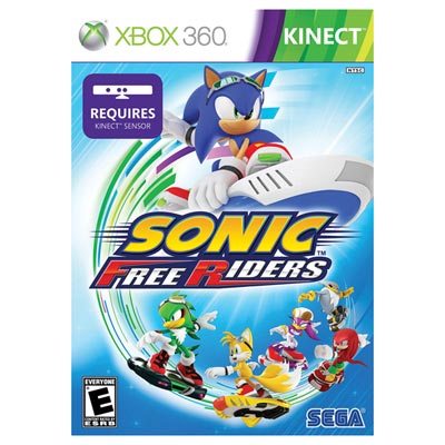 Jeu Sonic FreeRiders Kinect XBOX 360