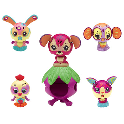 Zoobles 1 Figurine + Happitat