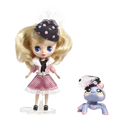 Petshop et Blythe - Vintage Chic