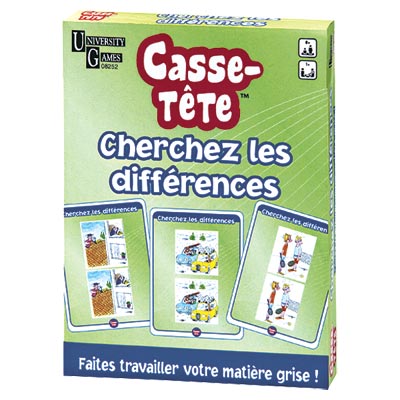 Casse-Tête Cherchez les différences Edition II