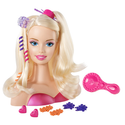 Tête à coiffer Barbie